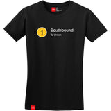 Southbound Line T-Shirt - Women