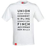 Stations T-Shirt, White - Child/Youth