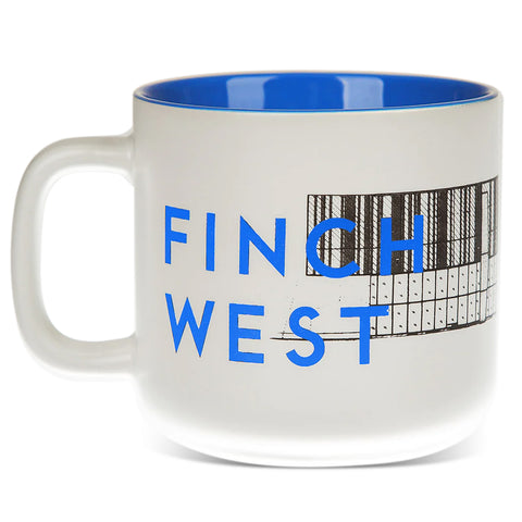 Finch West Station Mug, Light Blue
