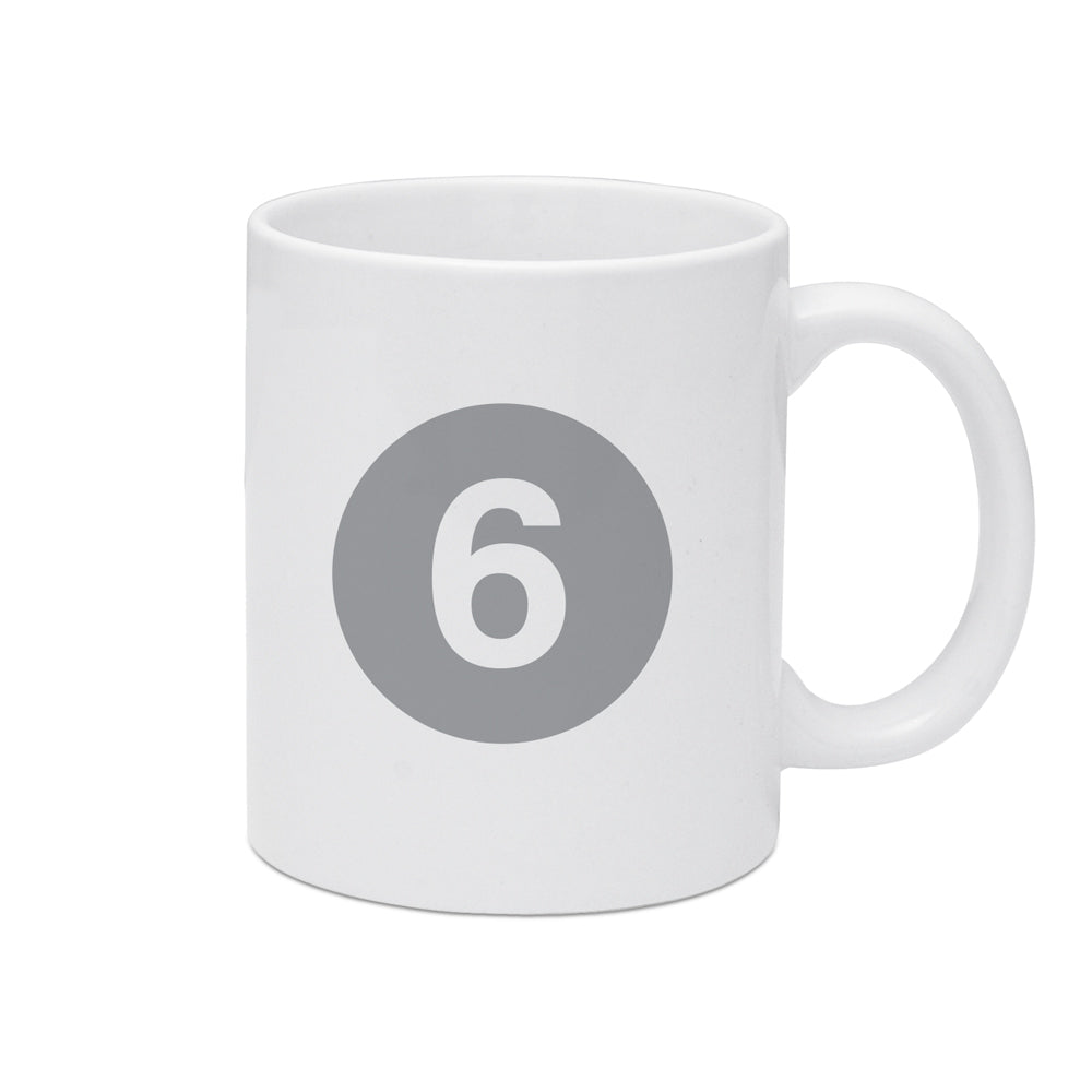 Subway Line Ceramic Mug