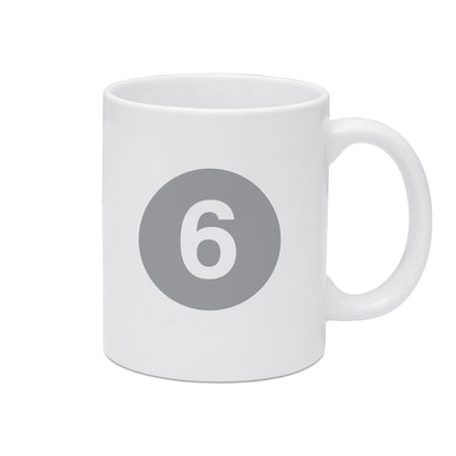 Subway Line Ceramic Mug