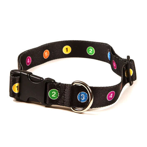 Collier pour animaux de compagnie avec numéro de ligne