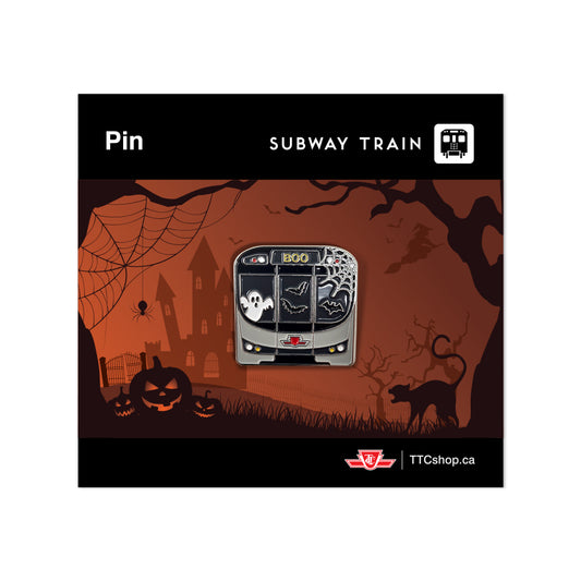 Halloween Subway Pin