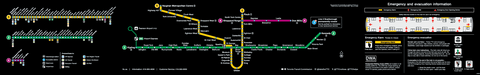 Authentic Subway Map-New