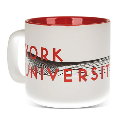 York University Station Mug, Red