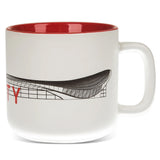 York University Station Mug, Red