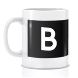 Bloor-Yonge Font Alphabet Mug