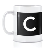 Bloor-Yonge Font Alphabet Mug