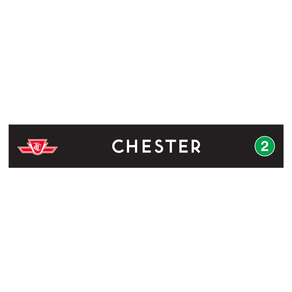 Chester Wooden Station Sign – TTCshop