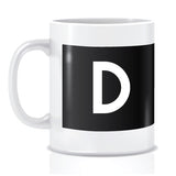 Bloor-Yonge Font Alphabet Mug