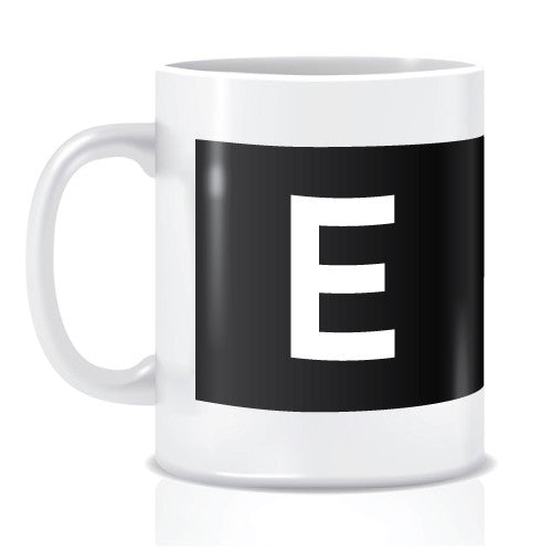Bloor-Yonge Font Alphabet Mug