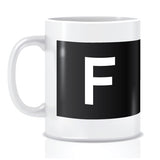 Bloor-Yonge Font Alphabet Mug