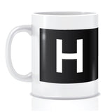 Bloor-Yonge Font Alphabet Mug