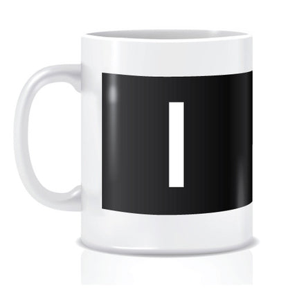 Bloor-Yonge Font Alphabet Mug