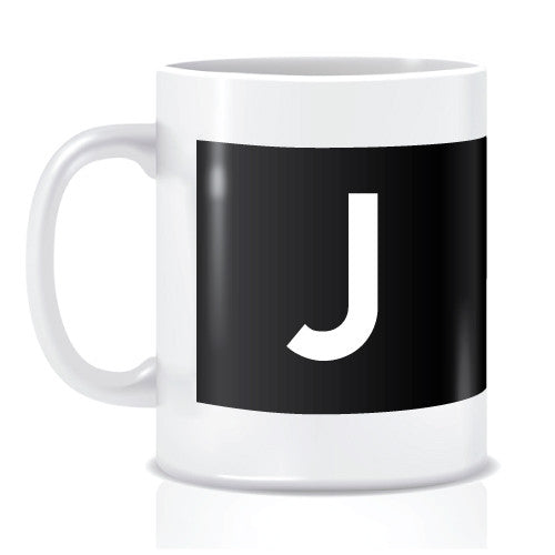 Bloor-Yonge Font Alphabet Mug
