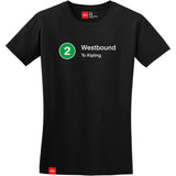 Westbound Line T-Shirt - Women