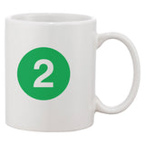 Subway Line Ceramic Mug
