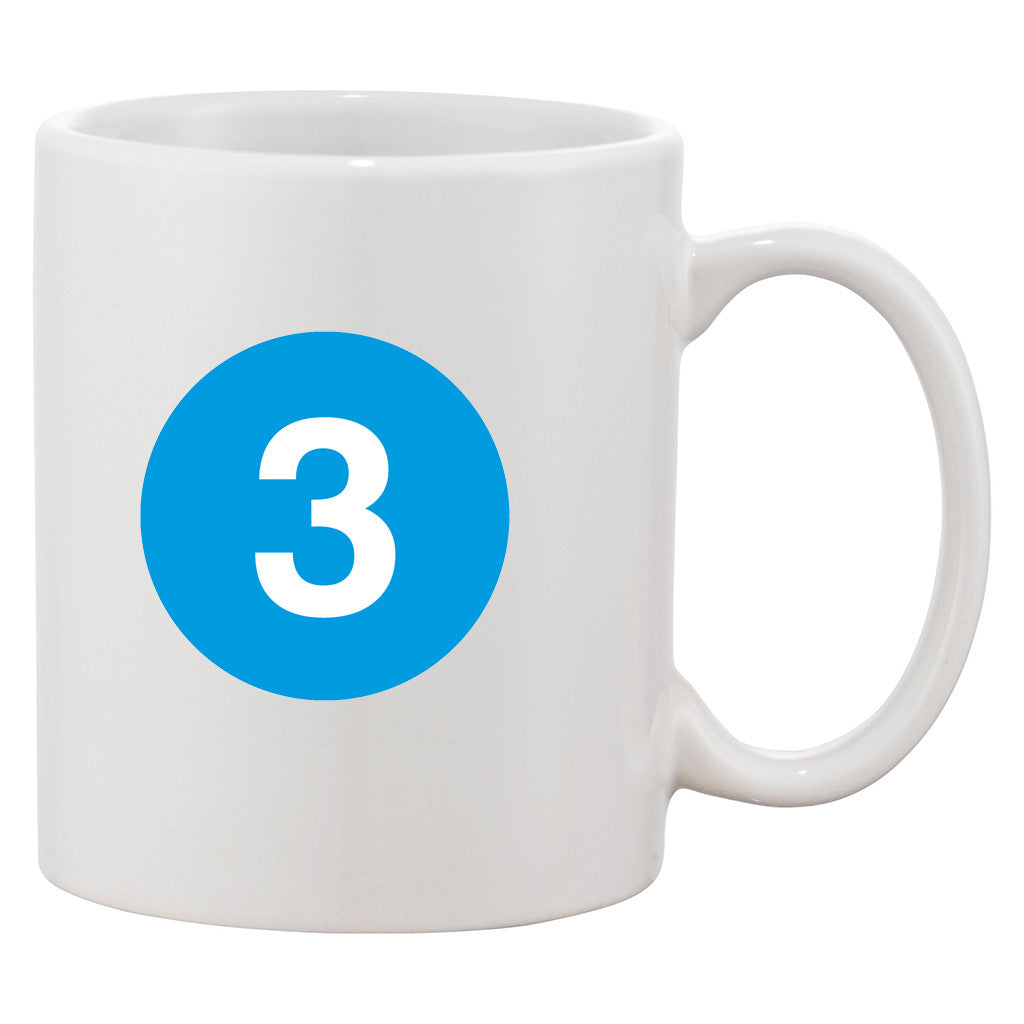 Subway Line Ceramic Mug