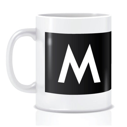 Bloor-Yonge Font Alphabet Mug