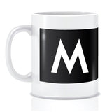 Bloor-Yonge Font Alphabet Mug
