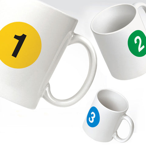 Subway Line Ceramic Mug