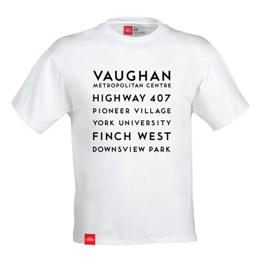 T-shirt New Stations, blanc - Enfant/Jeune