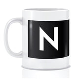 Bloor-Yonge Font Alphabet Mug