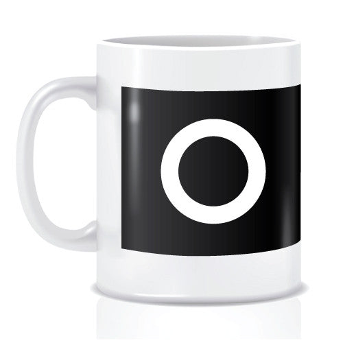 Bloor-Yonge Font Alphabet Mug