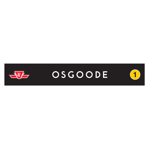 Osgoode Wooden Station Sign