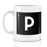 Bloor-Yonge Font Alphabet Mug