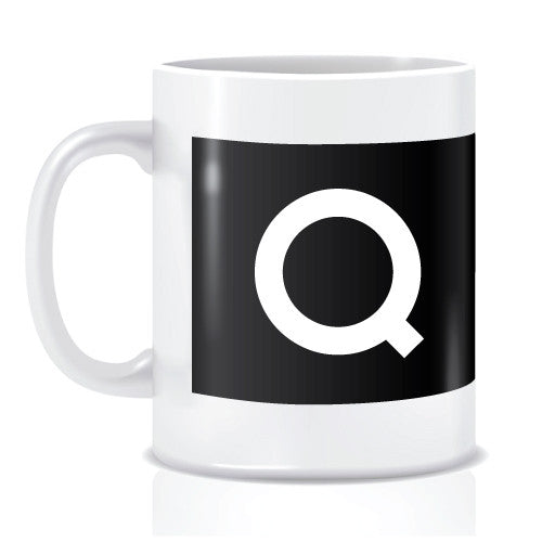 Bloor-Yonge Font Alphabet Mug