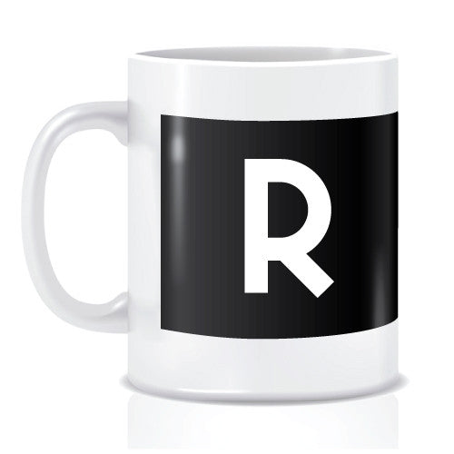Bloor-Yonge Font Alphabet Mug