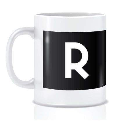Bloor-Yonge Font Alphabet Mug