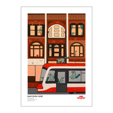 2020 Ride Guide Poster – Raccoon Ride