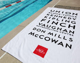 Stations Beach Towel