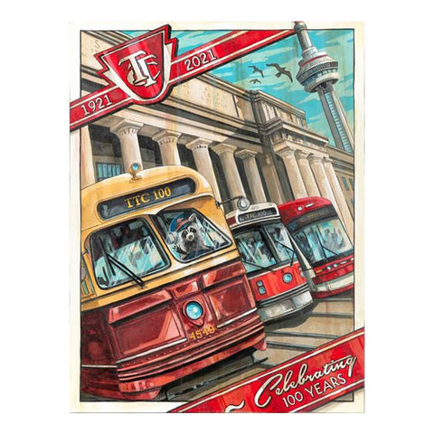 Limited Edition TTC100 Print - Poster