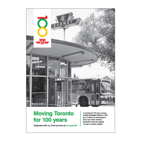 TTC100 Decade Poster, 1960s