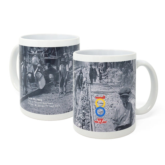Tasse en céramique TTC100, blanche