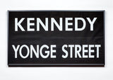 Kennedy/Yonge Framed Subway Blind