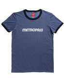 Retro Metropass T-Shirt, Men's-Heather Blue