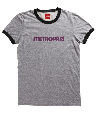 Retro Metropass T-Shirt, Men's-Heather Grey