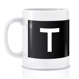 Bloor-Yonge Font Alphabet Mug