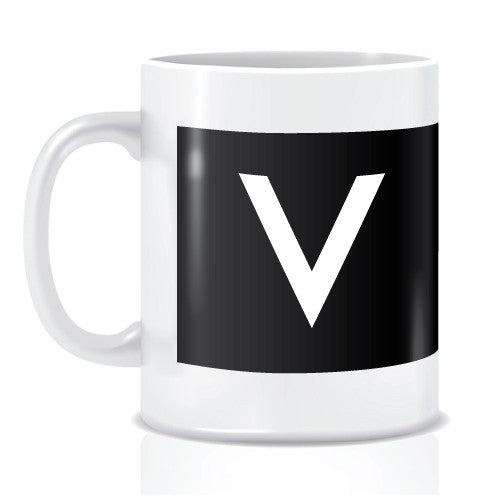 Bloor-Yonge Font Alphabet Mug
