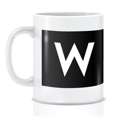 Bloor-Yonge Font Alphabet Mug