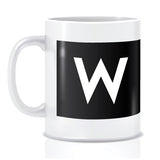 Bloor-Yonge Font Alphabet Mug