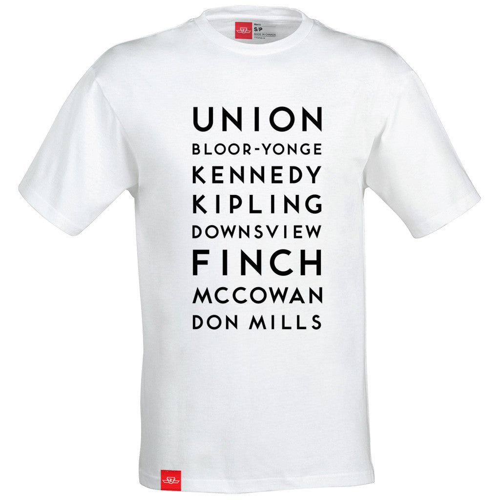 Stations T-Shirt, White - Child/Youth