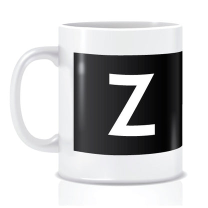 Bloor-Yonge Font Alphabet Mug