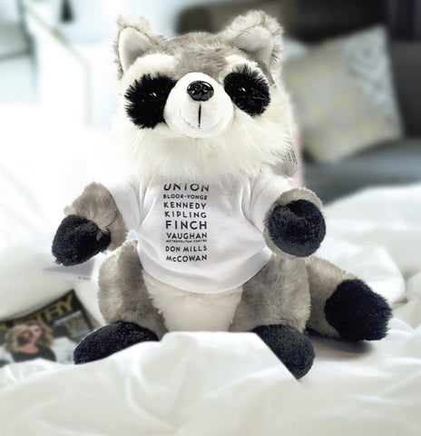 Stations Raccoon, Plush Toy