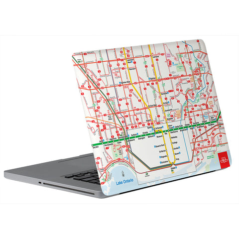 System Map Skin for Laptop